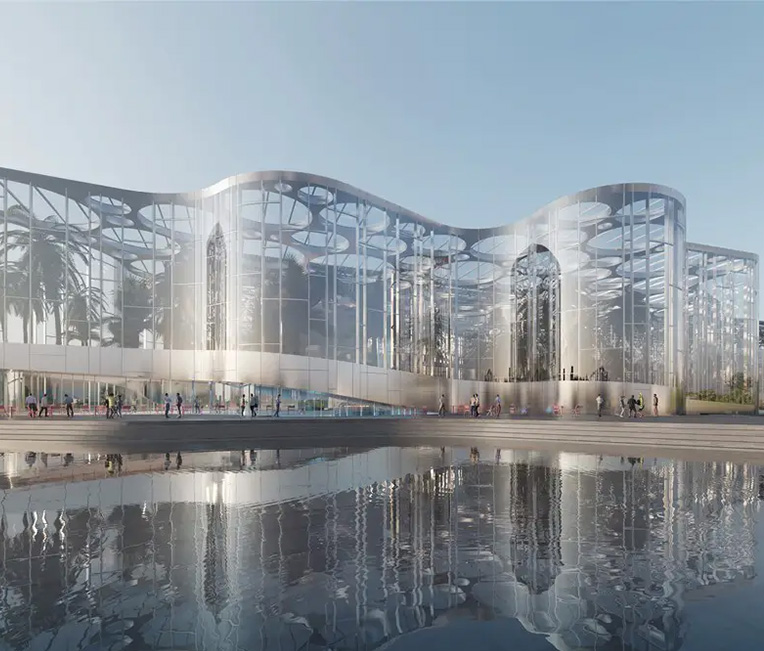 Indkøb og professionel installation af delvist beklædt stålbeton (PEC) kompositstruktur til East District-projektet i Expo Cultural Park (Syd for Xueyue Road), Sektion 1, Underentrepriseprojekt af stålstrukturbelægning til Zone C-sektionen