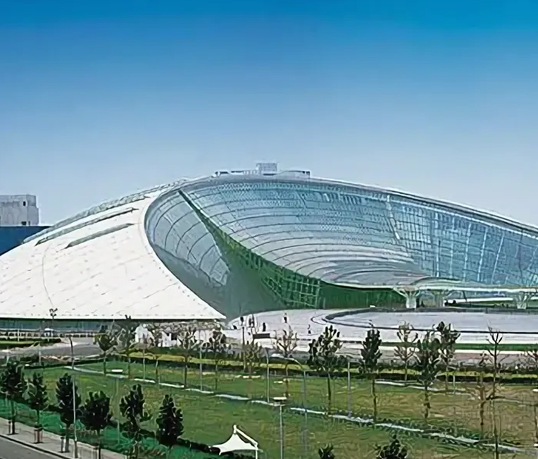 Brandforebyggelse og anti-korrosionsprojekt af stålkonstruktion, sektion 02B, 04 kontraktsektion, Beijing City Sub-Center Station omfattende transportknudepunktsprojekt, sektion 1