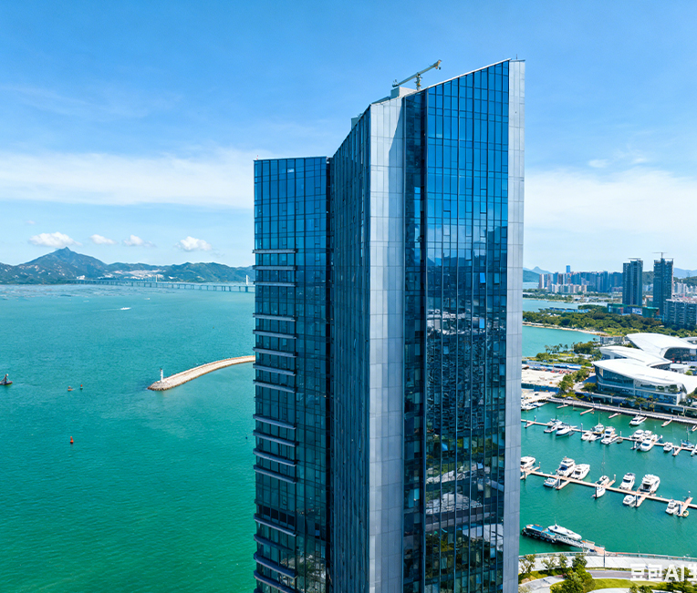 Konstruktions generelt kontraherende projekt af Taiziwan Wanghai Building